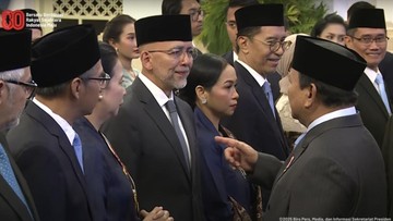 Prabowo Resmi Lantik 8 Duta Besar RI di Istana Negara