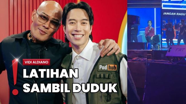 Bikin Khawatir, Vidi Aldiano Dituntun Deddy Corbuzier usai Nyanyi