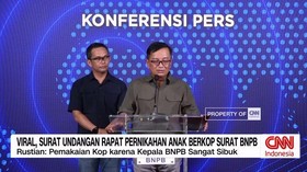 VIDEO: Viral Surat Undangan Rapat Pernikahan Anak Berkop BNPB