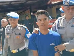 Tampang Eks Polisi Pembunuh Putri Aprani: Rambut Ikal-Tangan Diborgol