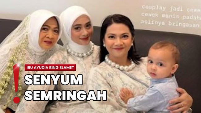 Momen Ayudia Bing Slamet Antar Ibu Menikah, Penuh Haru dan Bahagia