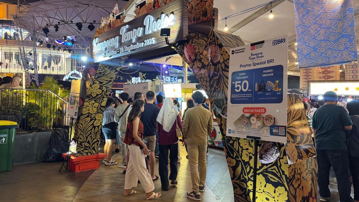 BRI Dukung Ratusan UMKM Kuliner di Ajang Kampoeng Tempo Doeloe 2025