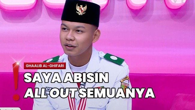 Jadi Idola Baru, Ghaalib Al-Ghifari Sangat All Out saat Jadi Paskibraka