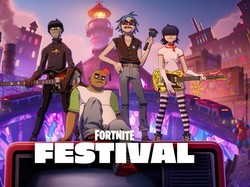 Gorillaz Siap Konser di Fortine Festival ke-10
