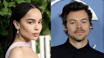 Zoe Kravitz dan Harry Styles Tepergok Ciuman bak Remaja di Restoran