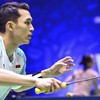 FOTO: Jonatan Menang dan Maju ke Babak Kedua Kejuaraan Dunia