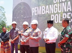Kapolda Riau Groundbreaking Lapangan Tembak Terbuka Hijau di Pelalawan