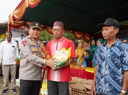 GPM di Bengkalis, Polda Riau Hadirkan 3 Ton Beras Murah bagi Warga