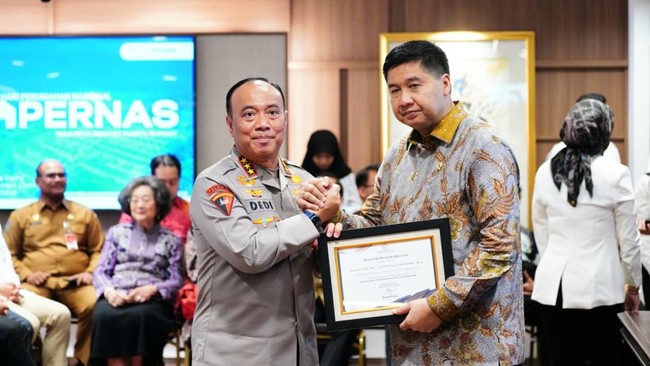 Dukungan Polri pada 3 Juta Rumah Subsidi termasuk pembangunan perumahan subsidi di Karawang Timur, dan perumahan subsidi di sejumlah provinsi lain.