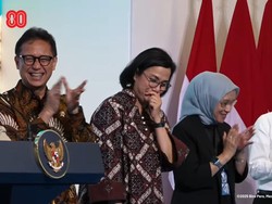 Prabowo Ucapkan Selamat Ulang Tahun ke-36, Sri Mulyani Tersipu Malu