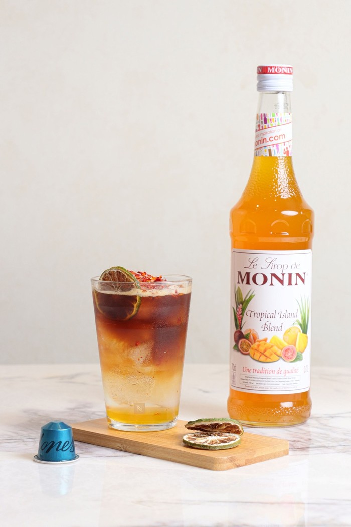 Resep Es Kopi Istimewa Cita Rasa Indonesia Kolaborasi Nespresso dan Monin