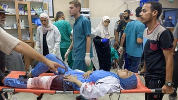 RS Nasser Bantah Klaim Tentara Israel soal Serangan Brutal