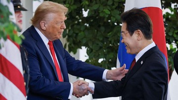 Sambut Presiden Korsel, Trump Ngaku Mau Bertemu Kim Jong Un Lagi