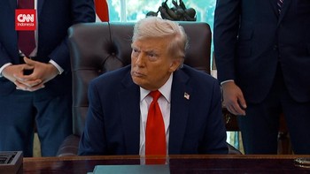VIDEO: Trump Ngaku Tak Senang Israel Serang RS Nasser Gaza