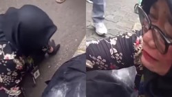 Viral Video Ibu-ibu Pulang Kerja Jadi Korban Ricuh Demo DPR
