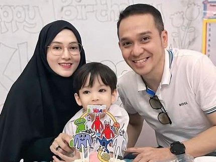 Perayaan Ultah ke-5 Putra Lyra Virna dan Fadlan Muhammad, Intip Potretnya yang Makin Cute