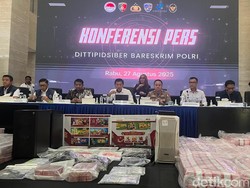 Peran 3 Tersangka Sindikat Judol Internasional, Terancam 20 Tahun Penjara