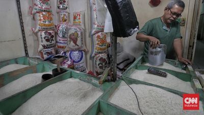Data BPS: Harga Beras Turun Dua Bulan Beruntun