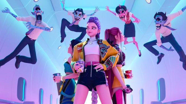 Berikut sejumlah catatan rekor yang dipecahkan Kpop Demon Hunters sejak tayang 20 Juni di Netflix.