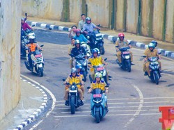Sempat Terputus Longsor, Jalan ke Stasiun Batutulis Kini Bisa Dilewati Motor