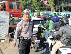 Lalin di Sejumlah Arteri Jakarta Macet Imbas Proyek Galian
