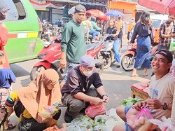 Wawalkot Tangsel Blusukan ke Pasar Serpong, Serap Aspirasi soal Penataan