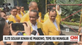 VIDEO: Elite Golkar Sowan ke Prabowo, Tepis Isu Munaslub