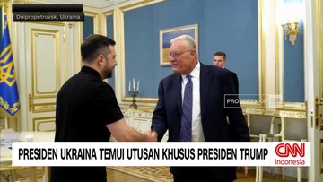 VIDEO: Presiden Ukraina Temui Utusan Khusus Presiden Trump