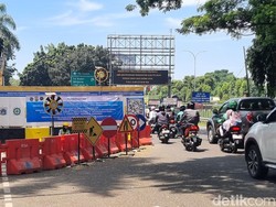 Ada Titik Galian Baru di TB Simatupang, Tutupi Hampir Setengah Jalan