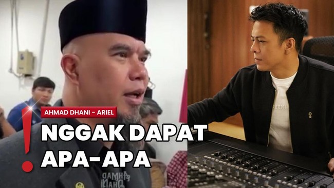 Ariel Harap Dhani Minta Maaf Jika Penyanyi Tak Tanggung Biaya Royalti