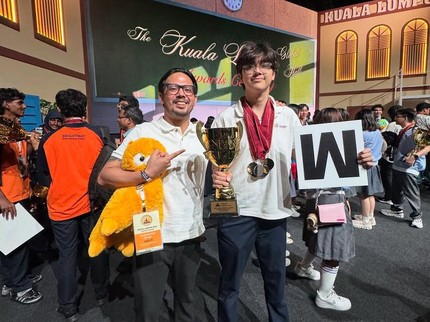 Anak Wulan Guritno & Adilla Dimitri Menangkan 5 Medali di World Scholar's Cup di Malaysia