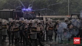 Polri Sebut Satu Personel Kritis Usai Demo Ricuh di DPR