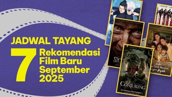 INFOGRAFIS: Jadwal Tayang 7 Rekomendasi Film Baru September 2025