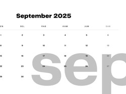 Libur September 2025 dan Daftar Hari Besar