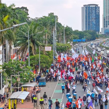 Ini Daftar Titik Lalu Lintas yang Harus Dihindari Saat Demo Buruh di DPR