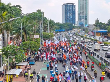 img-title Ini Daftar Titik Lalu Lintas yang Harus Dihindari Saat Demo Buruh di DPR