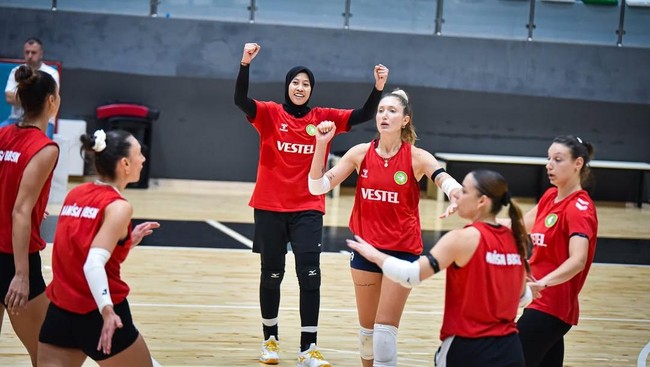 Berikut jadwal siaran langsung debut Megawati Hangestri Pertiwi di Manisa BBSK, Jumat (29/8).