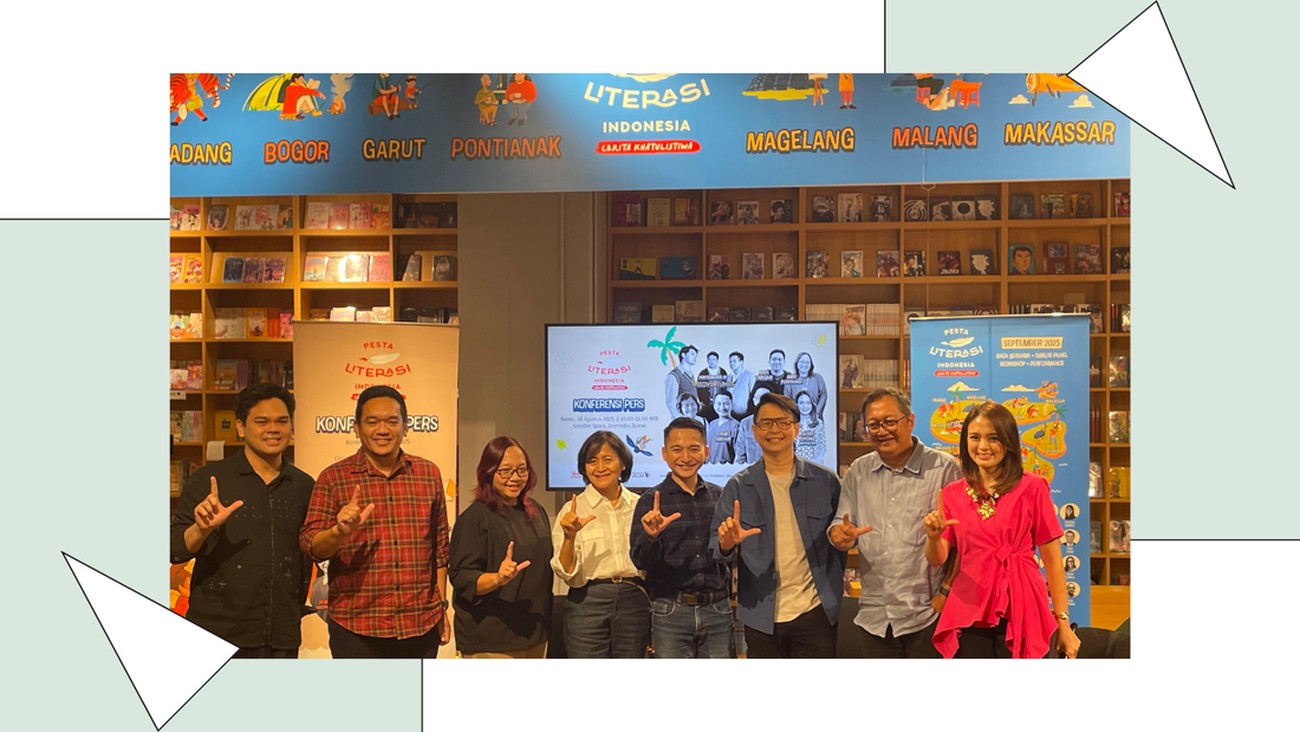 Pesta Literasi Indonesia 2025 Siap Keliling 12 Kota untuk Merangkai 'Cerita Khatulistiwa'