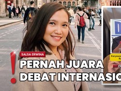 Profil Salsa Erwina yang Tantang Ahmad Sahroni Debat Tunjangan