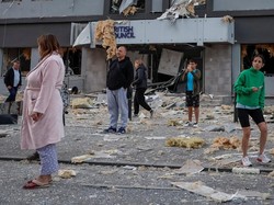 Kantor Misi Uni Eropa Rusak Akibat Serangan Rusia di Kyiv