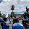 VIDEO: Demo Buruh di Depan Gedung Sate Bandung