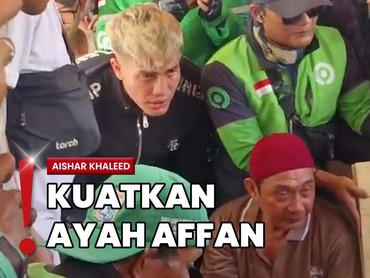 Aishar Khaleed Ikut Berduka, Antar Jasad Affan-Berdoa di Pusara