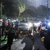 Ojol Kepung Brimob, Lalin Arah Salemba Dialihkan ke Flyover Senen