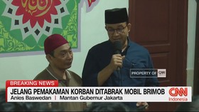 VIDEO: Anies Baswedan Melayat ke Rumah Duka Affan Kurniawan
