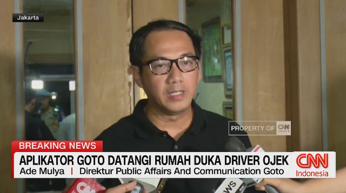 VIDEO: Aplikator Goto Datangi Rumah Duka Driver Ojek