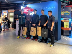 Barcode Gokart Jadi Arena Peluncuran Koleksi Fashion Bertema Motorsport