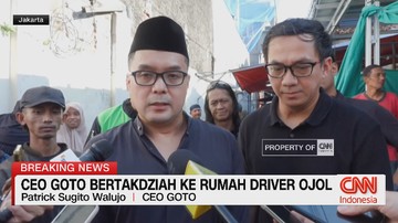 VIDEO: CEO Goto Bertakdziah Ke Rumah Driver Ojol