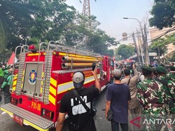 Sempat Ada Gedung Terbakar di Kwitang, Api Telah Padam