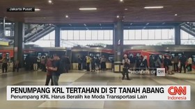 VIDEO: Dampak Demo Ke Perjalanan Kereta Dan Fasum