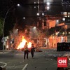 Demo 29 Agustus, Kantor Polisi di Surabaya Rusak